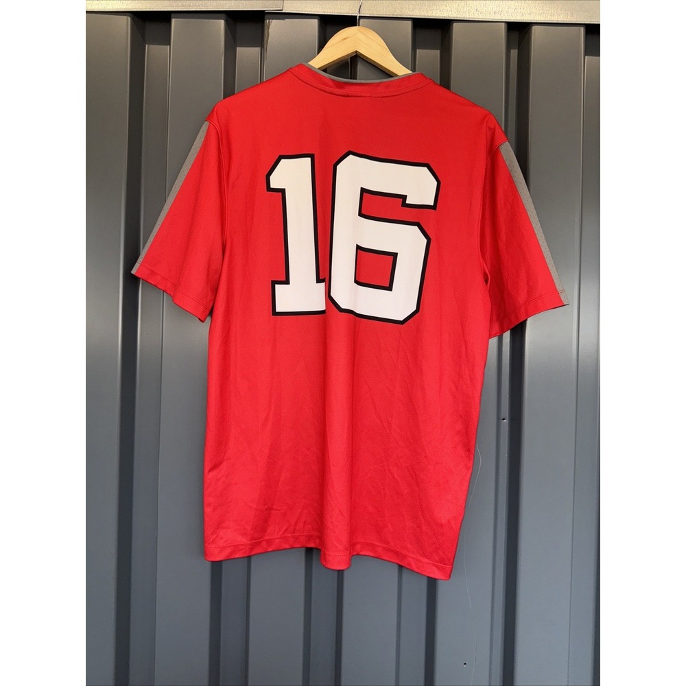 Ohio State Buckeyes Nike #16 JT Barrett 1916 Throwback Football Jersey Men's M - Picture 7 of 7